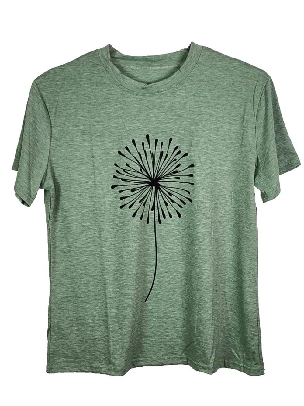 Women Top Short Sleeve T-Shirt Light Weight Stretch Comfortable Large